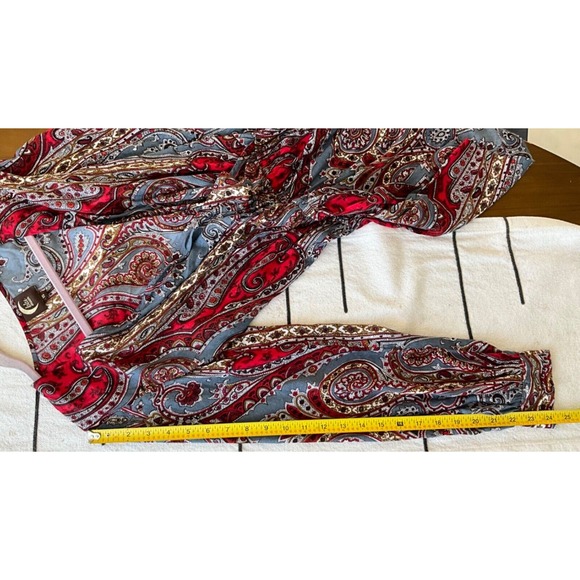 PLANET BLUE BLU MOON Romper Paisley Denim-esque BOHO Gypsy Beach XS/S fit - Picture 11 of 13